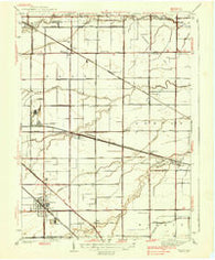 Genoa Ohio Historical topographic map, 1:31680 scale, 7.5 X 7.5 Minute, Year 1938