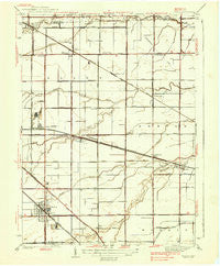 Genoa Ohio Historical topographic map, 1:31680 scale, 7.5 X 7.5 Minute, Year 1938