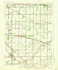 Genoa Ohio Historical topographic map, 1:31680 scale, 7.5 X 7.5 Minute, Year 1938