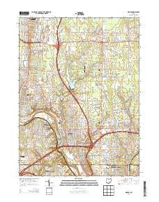Girard Ohio Historical topographic map, 1:24000 scale, 7.5 X 7.5 Minute, Year 2013