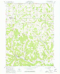 Glenmont Ohio Historical topographic map, 1:24000 scale, 7.5 X 7.5 Minute, Year 1962