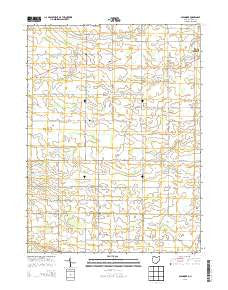 Glenmore Ohio Historical topographic map, 1:24000 scale, 7.5 X 7.5 Minute, Year 2013