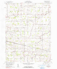 Glenmore Ohio Historical topographic map, 1:24000 scale, 7.5 X 7.5 Minute, Year 1960