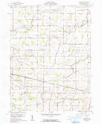 Glenmore Ohio Historical topographic map, 1:24000 scale, 7.5 X 7.5 Minute, Year 1960