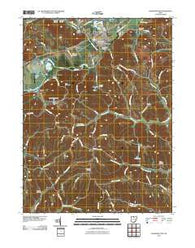 Gnadenhutten Ohio Historical topographic map, 1:24000 scale, 7.5 X 7.5 Minute, Year 2010