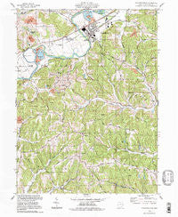 Gnadenhutten Ohio Historical topographic map, 1:24000 scale, 7.5 X 7.5 Minute, Year 1994