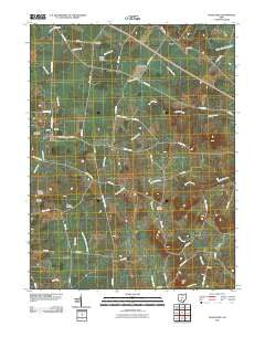 Good Hope Ohio Historical topographic map, 1:24000 scale, 7.5 X 7.5 Minute, Year 2010