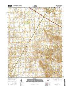 Good Hope Ohio Current topographic map, 1:24000 scale, 7.5 X 7.5 Minute, Year 2016