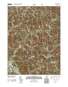 Gore Ohio Historical topographic map, 1:24000 scale, 7.5 X 7.5 Minute, Year 2011