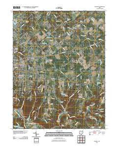 Goshen Ohio Historical topographic map, 1:24000 scale, 7.5 X 7.5 Minute, Year 2010