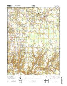 Goshen Ohio Historical topographic map, 1:24000 scale, 7.5 X 7.5 Minute, Year 2013