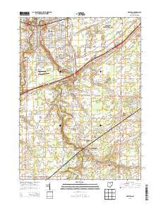 Grafton Ohio Historical topographic map, 1:24000 scale, 7.5 X 7.5 Minute, Year 2013