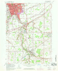 Grafton Ohio Historical topographic map, 1:24000 scale, 7.5 X 7.5 Minute, Year 1963