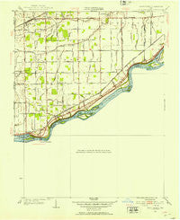Grand Rapids Ohio Historical topographic map, 1:24000 scale, 7.5 X 7.5 Minute, Year 1952
