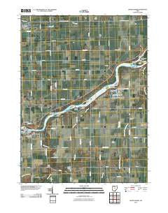 Grand Rapids Ohio Historical topographic map, 1:24000 scale, 7.5 X 7.5 Minute, Year 2010