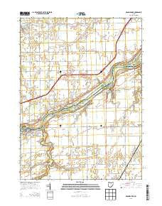 Grand Rapids Ohio Historical topographic map, 1:24000 scale, 7.5 X 7.5 Minute, Year 2013