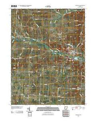 Granville Ohio Historical topographic map, 1:24000 scale, 7.5 X 7.5 Minute, Year 2010