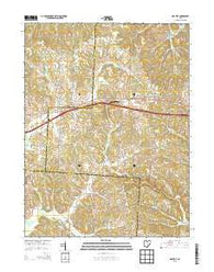 Gratiot Ohio Historical topographic map, 1:24000 scale, 7.5 X 7.5 Minute, Year 2013