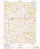 Gratiot Ohio Historical topographic map, 1:24000 scale, 7.5 X 7.5 Minute, Year 1962