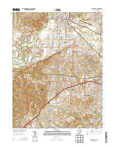 Greenhills Ohio Historical topographic map, 1:24000 scale, 7.5 X 7.5 Minute, Year 2013