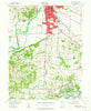 Greenhills Ohio Historical topographic map, 1:24000 scale, 7.5 X 7.5 Minute, Year 1955