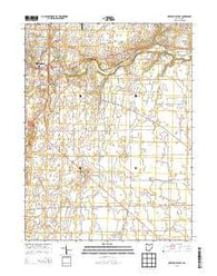 Greenville East Ohio Historical topographic map, 1:24000 scale, 7.5 X 7.5 Minute, Year 2013