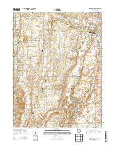 Greenville West Ohio Historical topographic map, 1:24000 scale, 7.5 X 7.5 Minute, Year 2013