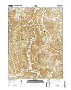 Greer Ohio Historical topographic map, 1:24000 scale, 7.5 X 7.5 Minute, Year 2013