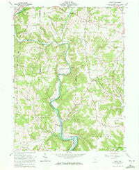 Greer Ohio Historical topographic map, 1:24000 scale, 7.5 X 7.5 Minute, Year 1961