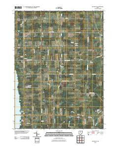 Gustavus Ohio Historical topographic map, 1:24000 scale, 7.5 X 7.5 Minute, Year 2010
