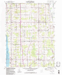 Gustavus Ohio Historical topographic map, 1:24000 scale, 7.5 X 7.5 Minute, Year 1994