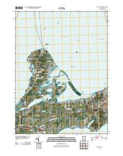 Gypsum Ohio Historical topographic map, 1:24000 scale, 7.5 X 7.5 Minute, Year 2010