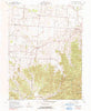 Hallsville Ohio Historical topographic map, 1:24000 scale, 7.5 X 7.5 Minute, Year 1961