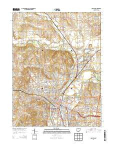 Hamilton Ohio Historical topographic map, 1:24000 scale, 7.5 X 7.5 Minute, Year 2013