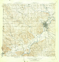 Hamilton Ohio Historical topographic map, 1:62500 scale, 15 X 15 Minute, Year 1915