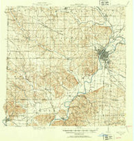 Hamilton Ohio Historical topographic map, 1:62500 scale, 15 X 15 Minute, Year 1915