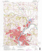 Hamilton Ohio Historical topographic map, 1:24000 scale, 7.5 X 7.5 Minute, Year 1965
