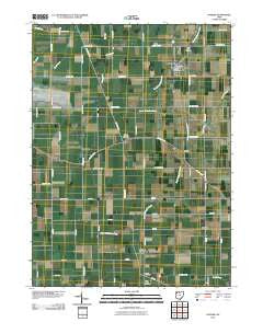 Hamler Ohio Historical topographic map, 1:24000 scale, 7.5 X 7.5 Minute, Year 2010