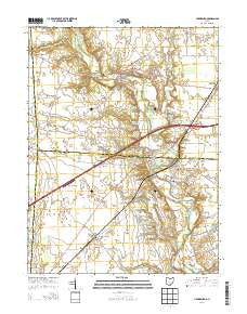 Harrisburg Ohio Historical topographic map, 1:24000 scale, 7.5 X 7.5 Minute, Year 2013