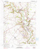 Harrisburg Ohio Historical topographic map, 1:24000 scale, 7.5 X 7.5 Minute, Year 1966