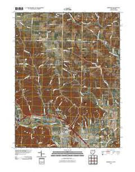 Harrison Ohio Historical topographic map, 1:24000 scale, 7.5 X 7.5 Minute, Year 2010