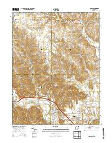 Harrison Ohio Historical topographic map, 1:24000 scale, 7.5 X 7.5 Minute, Year 2013