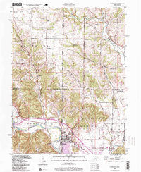 Harrison Ohio Historical topographic map, 1:24000 scale, 7.5 X 7.5 Minute, Year 1996
