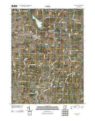 Hartville Ohio Historical topographic map, 1:24000 scale, 7.5 X 7.5 Minute, Year 2010