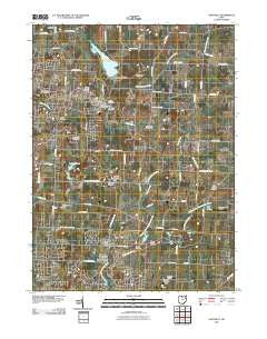 Hartville Ohio Historical topographic map, 1:24000 scale, 7.5 X 7.5 Minute, Year 2010