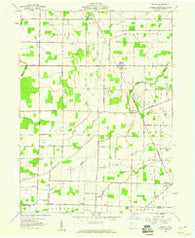 Helena Ohio Historical topographic map, 1:24000 scale, 7.5 X 7.5 Minute, Year 1959