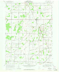 Helena Ohio Historical topographic map, 1:24000 scale, 7.5 X 7.5 Minute, Year 1969