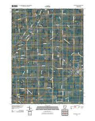 Hicksville Ohio Historical topographic map, 1:24000 scale, 7.5 X 7.5 Minute, Year 2010