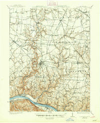 Higginsport Ohio Historical topographic map, 1:62500 scale, 15 X 15 Minute, Year 1931