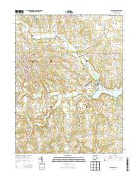 Hillsboro Ohio Historical topographic map, 1:24000 scale, 7.5 X 7.5 Minute, Year 2013